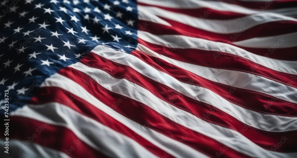 Fototapeta premium Pride of the Nation - American Flag