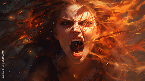 People with anger
