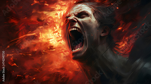 People with anger