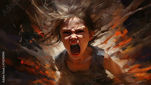 People with anger