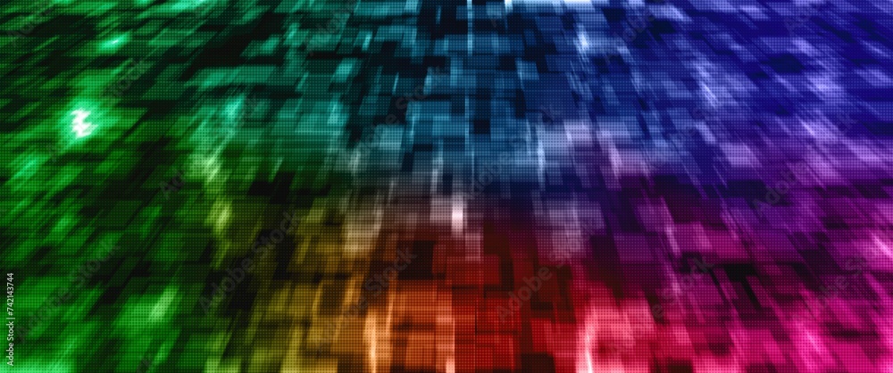 abstract colorful background with motion blur