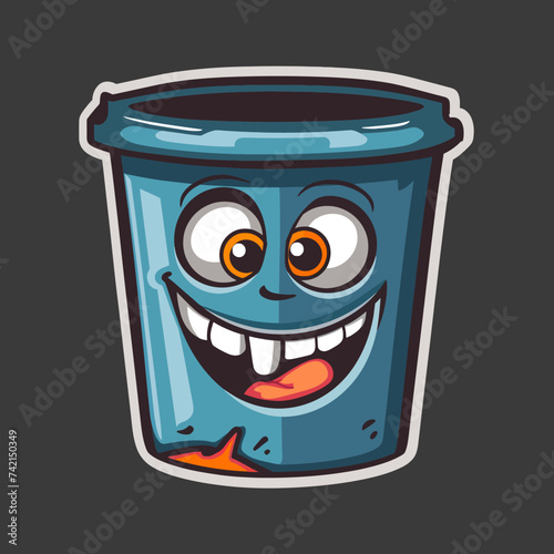 Trashbin Cartoon