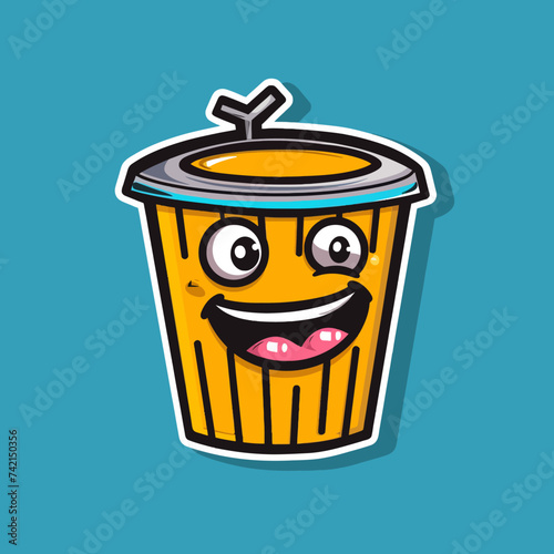 Trashbin Cartoon