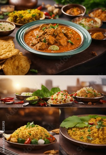 food in the restaurant