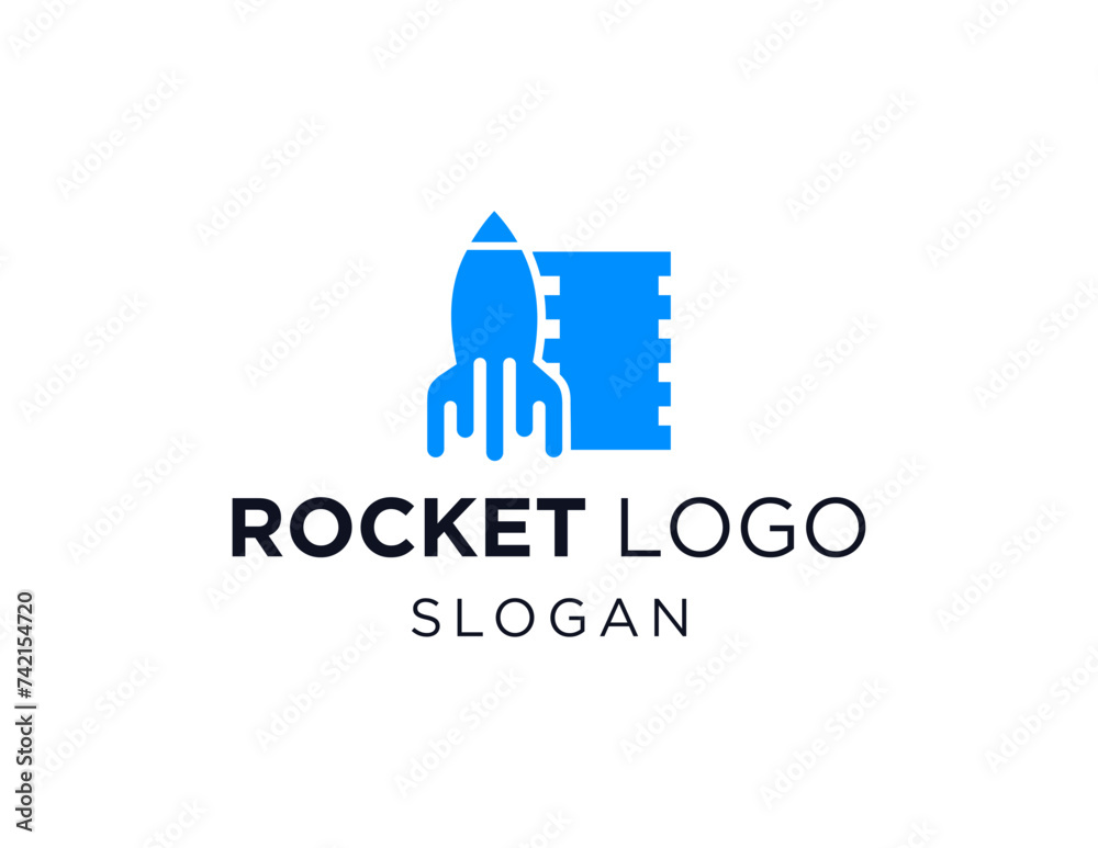The logo design is about Rocket and was created using the Corel Draw 2018 application with a white background. The logo design is about Rocket and was created using the Corel Draw 2018 application with a white background.