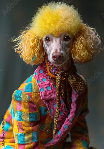 Poodle in Classic Elegance