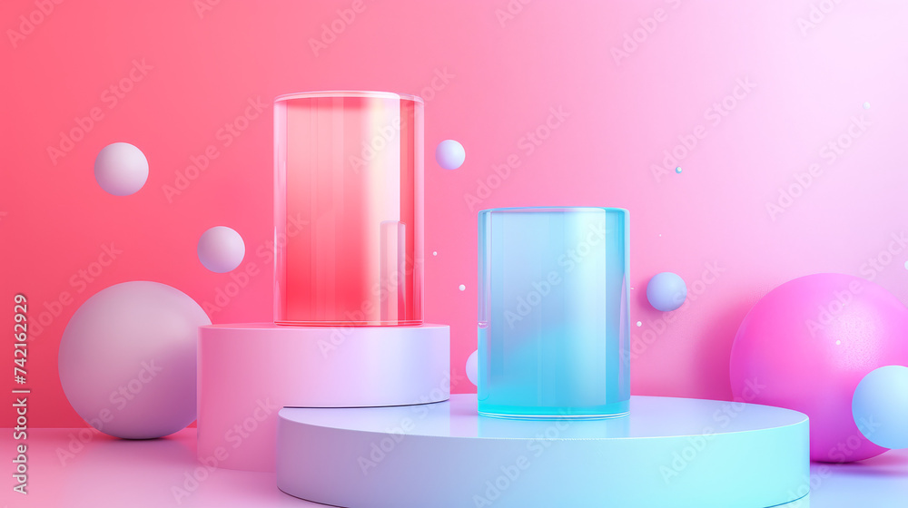 Amidst the flickering glow of candles, a wall of glass containers stands tall, creating an indoor sanctuary of warmth and serenity Amidst the flickering glow of candles, a wall of glass containers stands tall, creating an indoor sanctuary of warmth and serenity