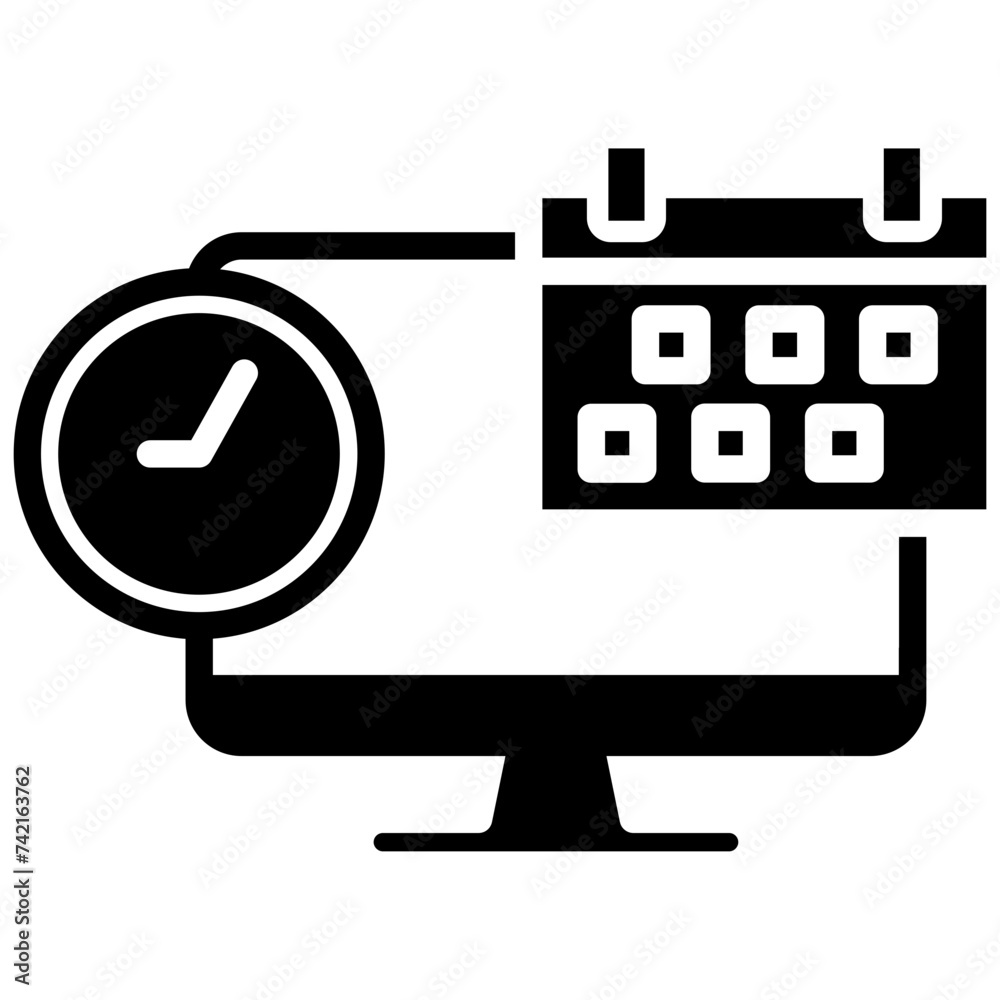 Work Schedule Icon Work Schedule Icon