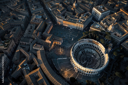 Drone view captures Rome s ancient landmarks in a new light