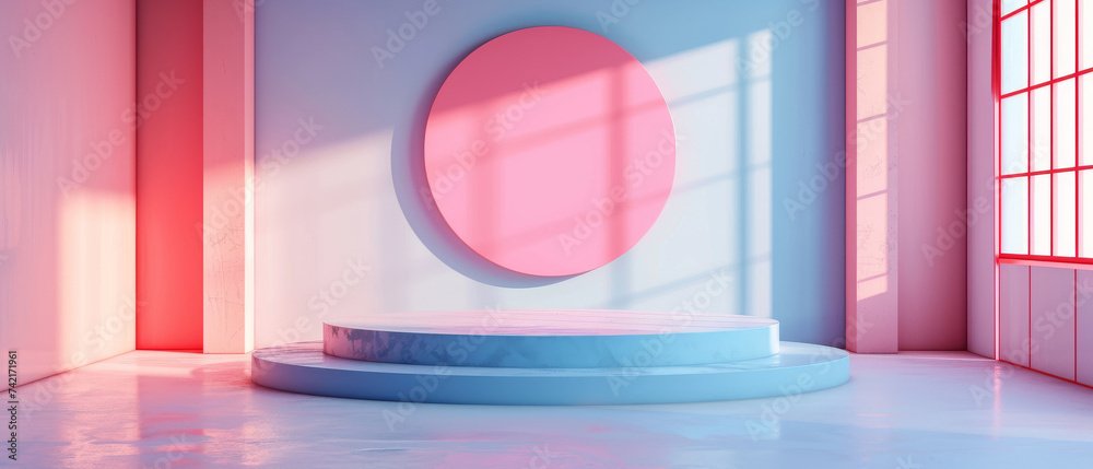 Round Mirror in a Room Round Mirror in a Room