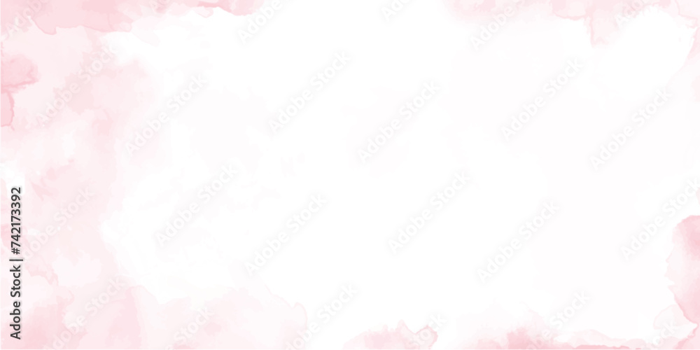 Pink Pastel Watercolor Texture Background