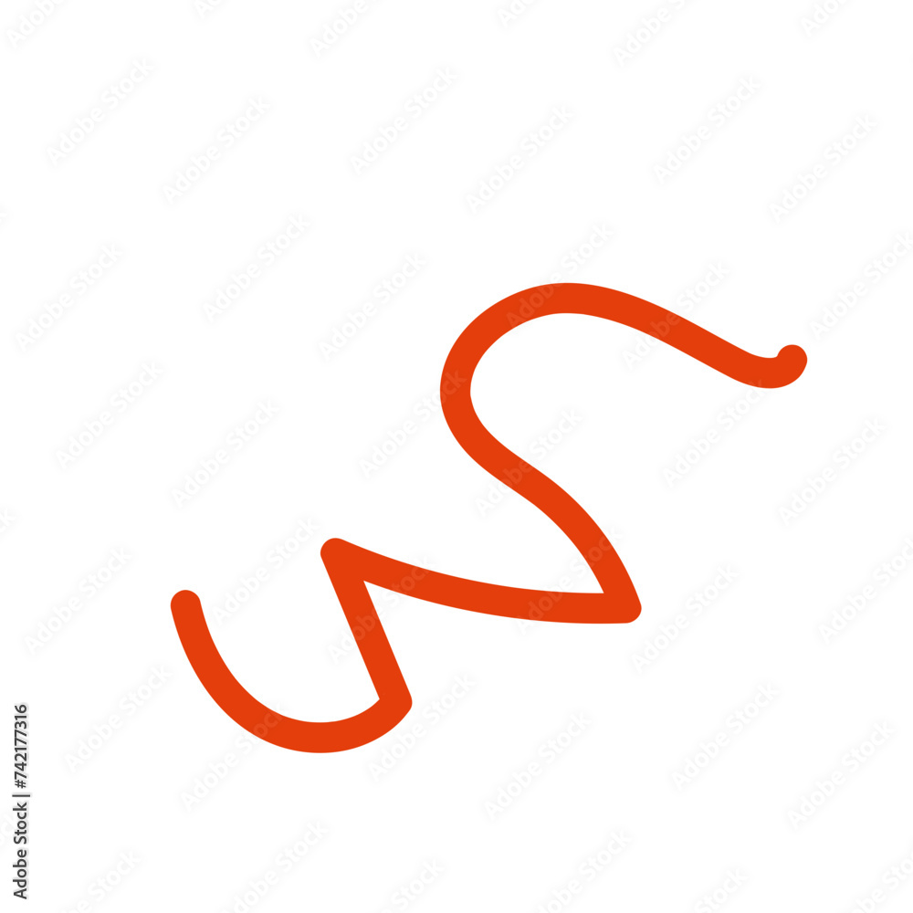 Abstract squiggly lines vectors Abstract squiggly lines vectors