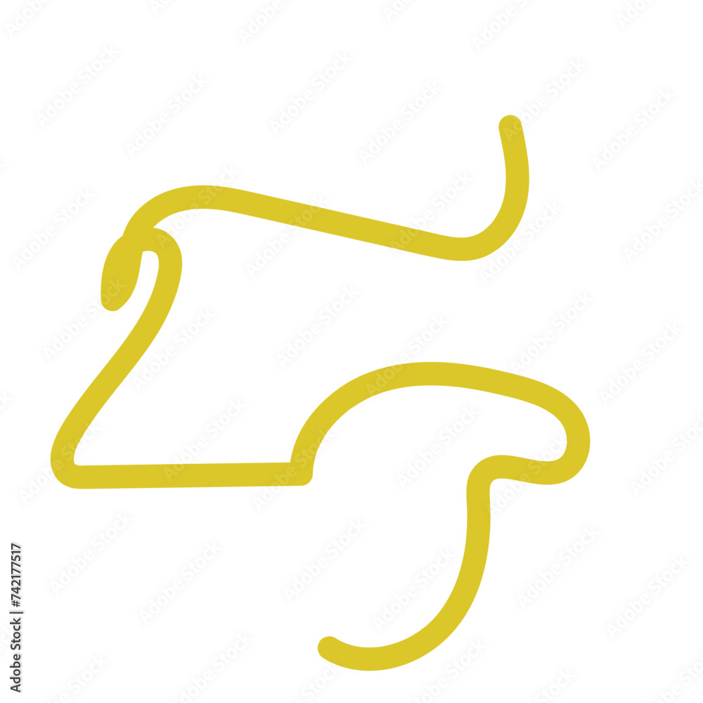 Abstract squiggly lines vectors Abstract squiggly lines vectors