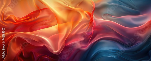 abstract background with silk