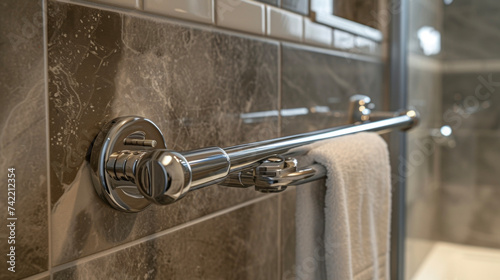With the addition of a grab bar seniors and those with disabilities can enjoy a safer and more independent experience.