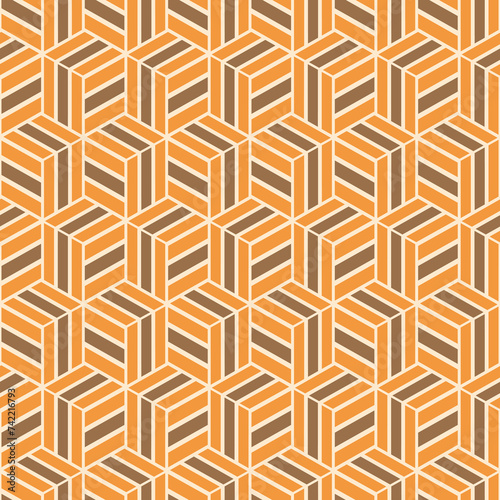 Geometry seamless pattern bold colorful vibrant japanese style shape backdrop background wallpaper