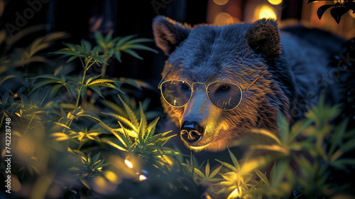Cyber Bear Winter Weed 
