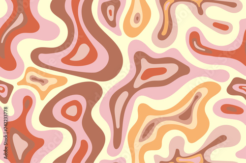 abstract groovy twirl background pattern seamless tile.