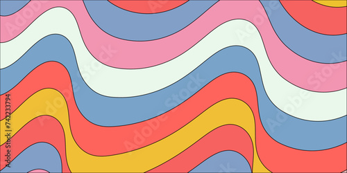 abstract groovy twirl background