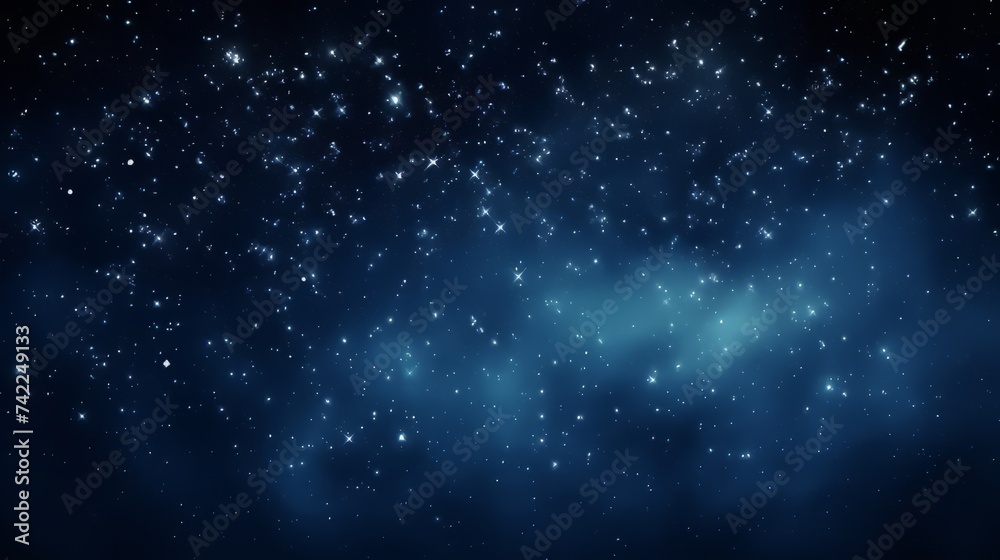 Vast Sky Filled With Countless Stars Spanning the Universe