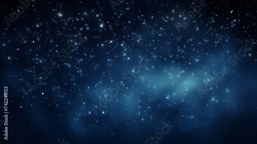 Vast Sky Filled With Countless Stars Spanning the Universe