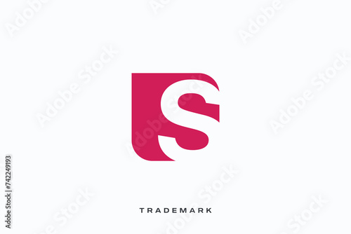 S letter logo vector trademark universal s logotype brand