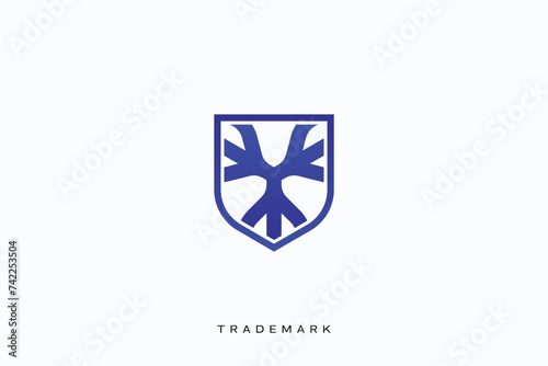 eagle wings animals vector logo