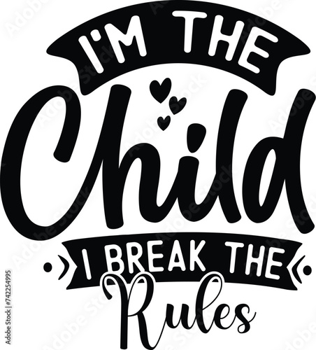 New Born Baby Typography Design