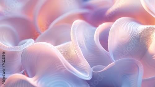 Frost-touched Whirl: Jasmine's frosty petals, seen in macro, whirl in a calming dance amidst the cold. © BGSTUDIOX