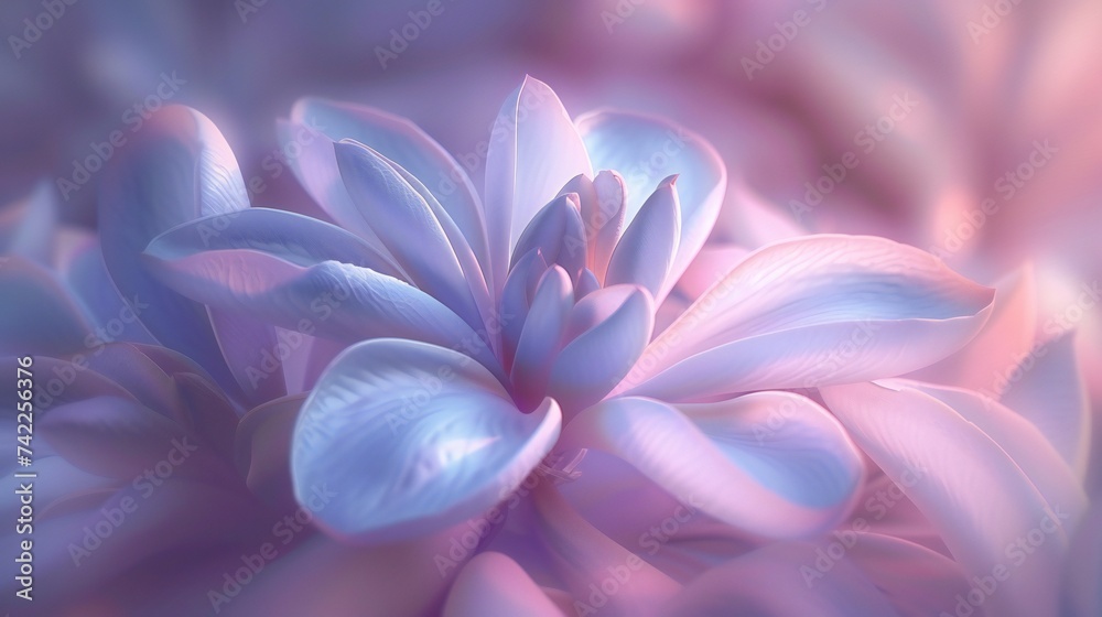 Gleaming Harmony: Macro view unveils jasmine's petals, gleaming with harmonious brilliance.