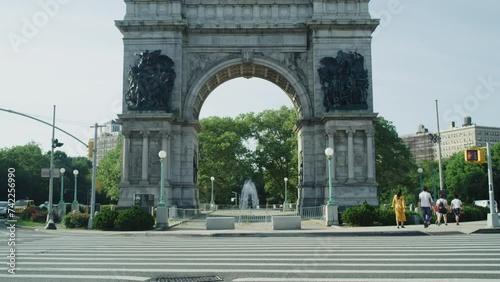 Grand Army Plaza in Brooklyn, New York photo