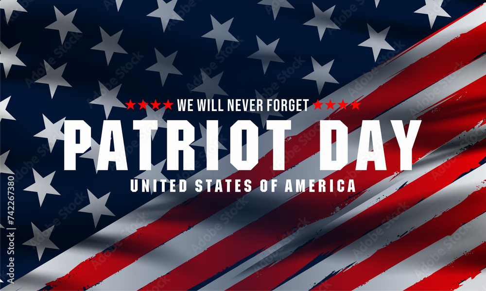 Patriot Day , 9/11 Memorial Background Design. Vector banner design template for Patriot Day. Vector Illustration. Patriot Day , 9/11 Memorial Background Design. Vector banner design template for Patriot Day. Vector Illustration.