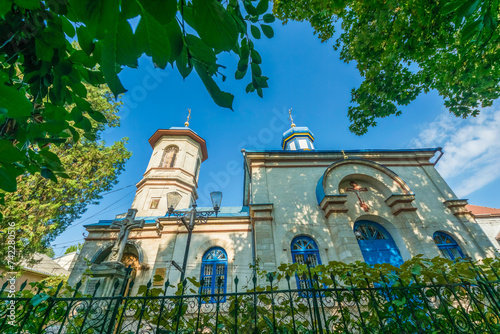 An Orthodox church in Chisinau, Moldova