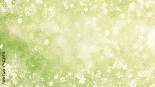 淡い緑のグラデーション