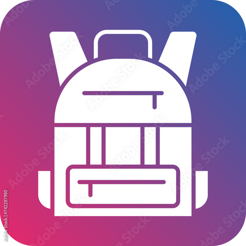 Backpack Icon Style