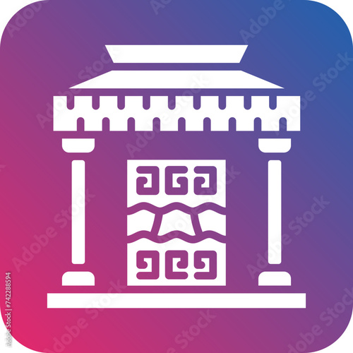 History Museum Icon Style