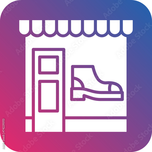 Shoe Shop Icon Style