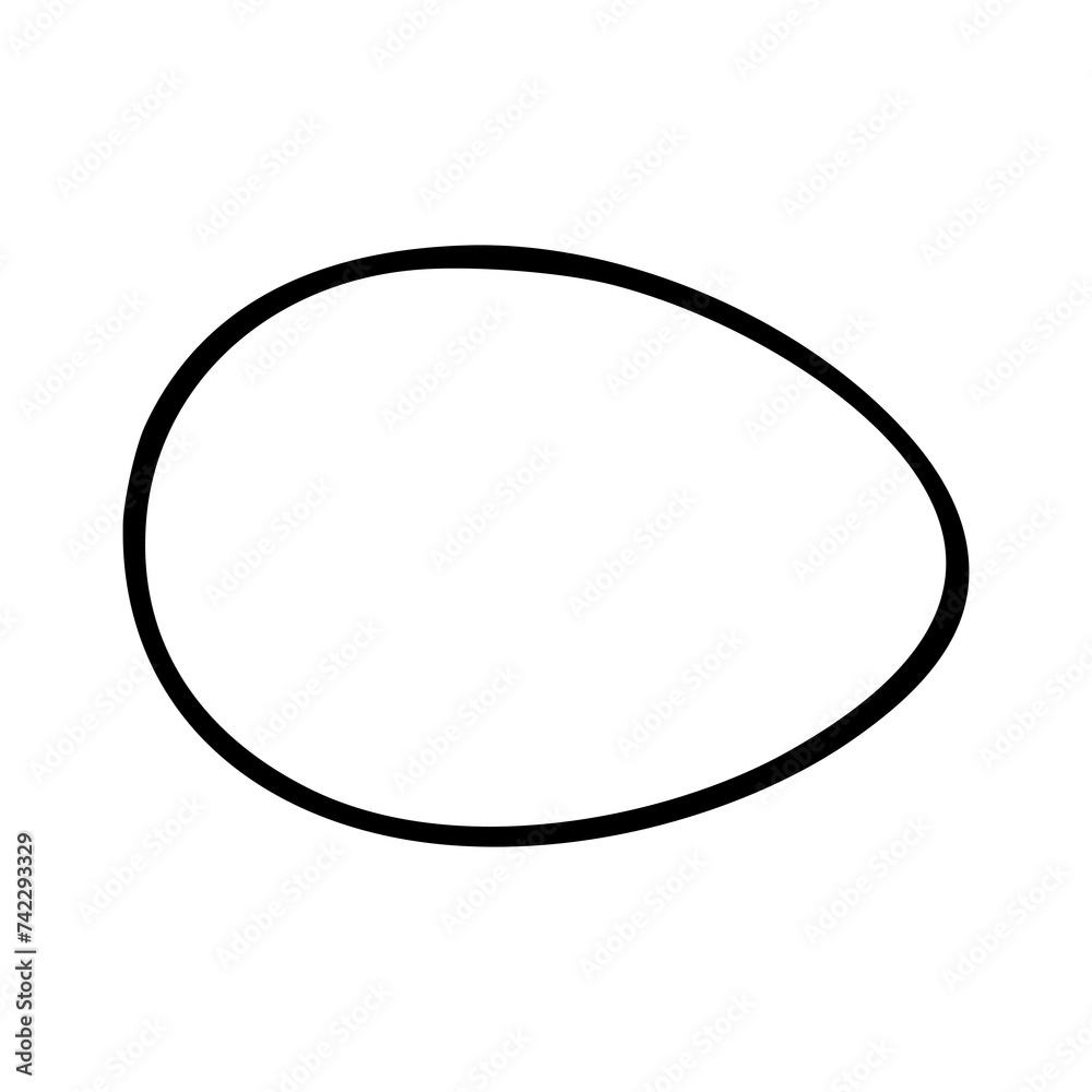 egg line vector illustration egg line vector illustration