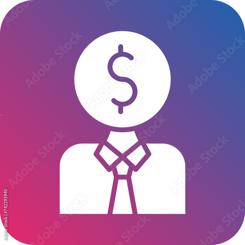 Junior Sales Rep Icon Style