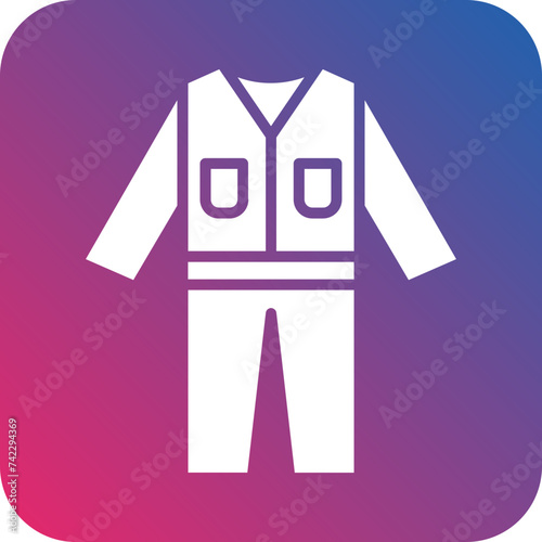 Coveralls Icon Style