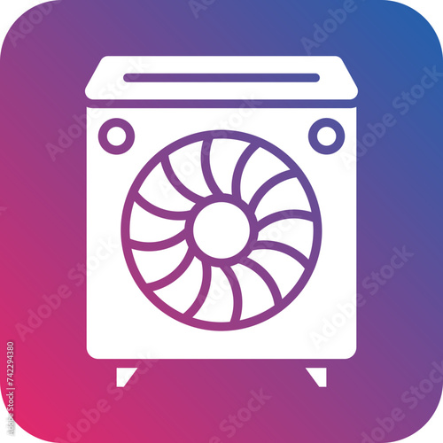 Dehumidifier Icon Style