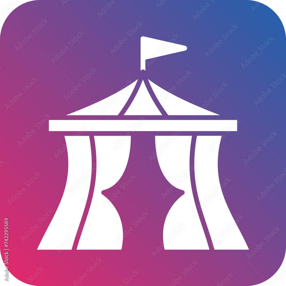 Circus Icon Style Circus Icon Style