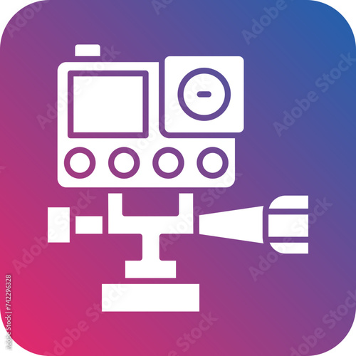 Action Camera Icon Style