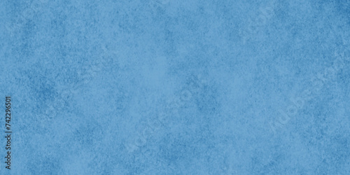 Blue vintage and old looking crumpled paper background. Of soft and smooth textile material. There is space for text.