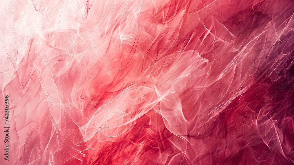 red abstract texture background. Color gradient - generative ai