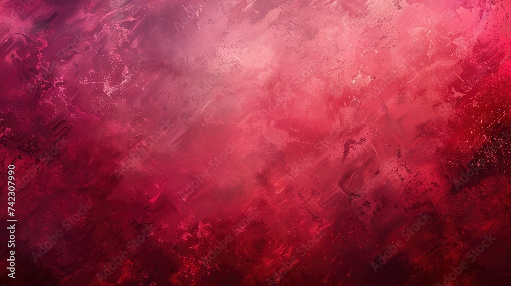 red abstract texture background. Color gradient - generative ai
