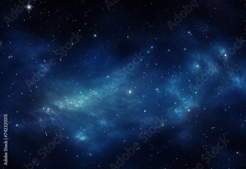 Galaxies and stars, galaxy image, night sky