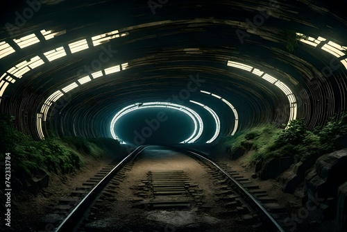 A vast underground network of tunnels, a testament to nature's sculpting prowess. © Muhammad