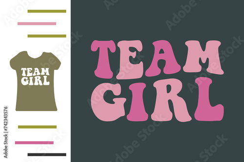 Gender reveal t shirt design