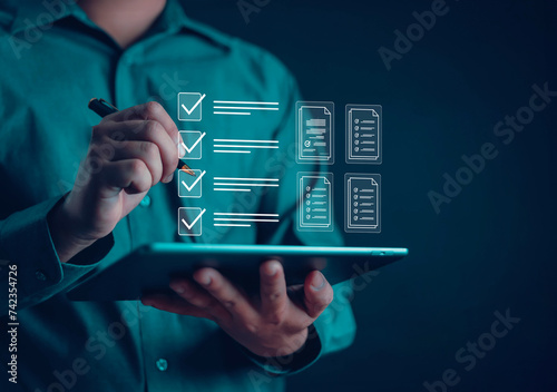 Review the checklist yourself and complete the online survey form. document management system Assessment form, questionnaire, checklist